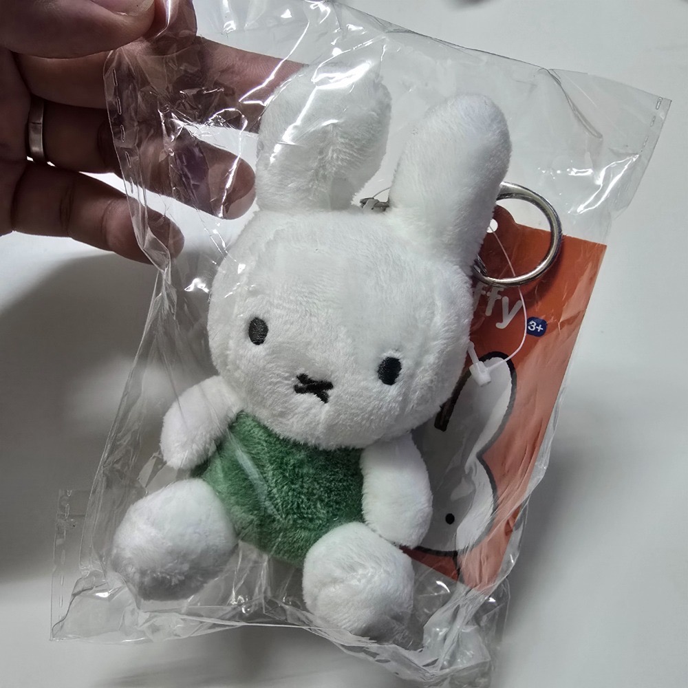 韓國🇰🇷聖水洞米菲兔專賣店 哭哭米菲大頭吊飾烤麵包米菲兔 烤焦針織帽米菲兔吊飾-細節圖8