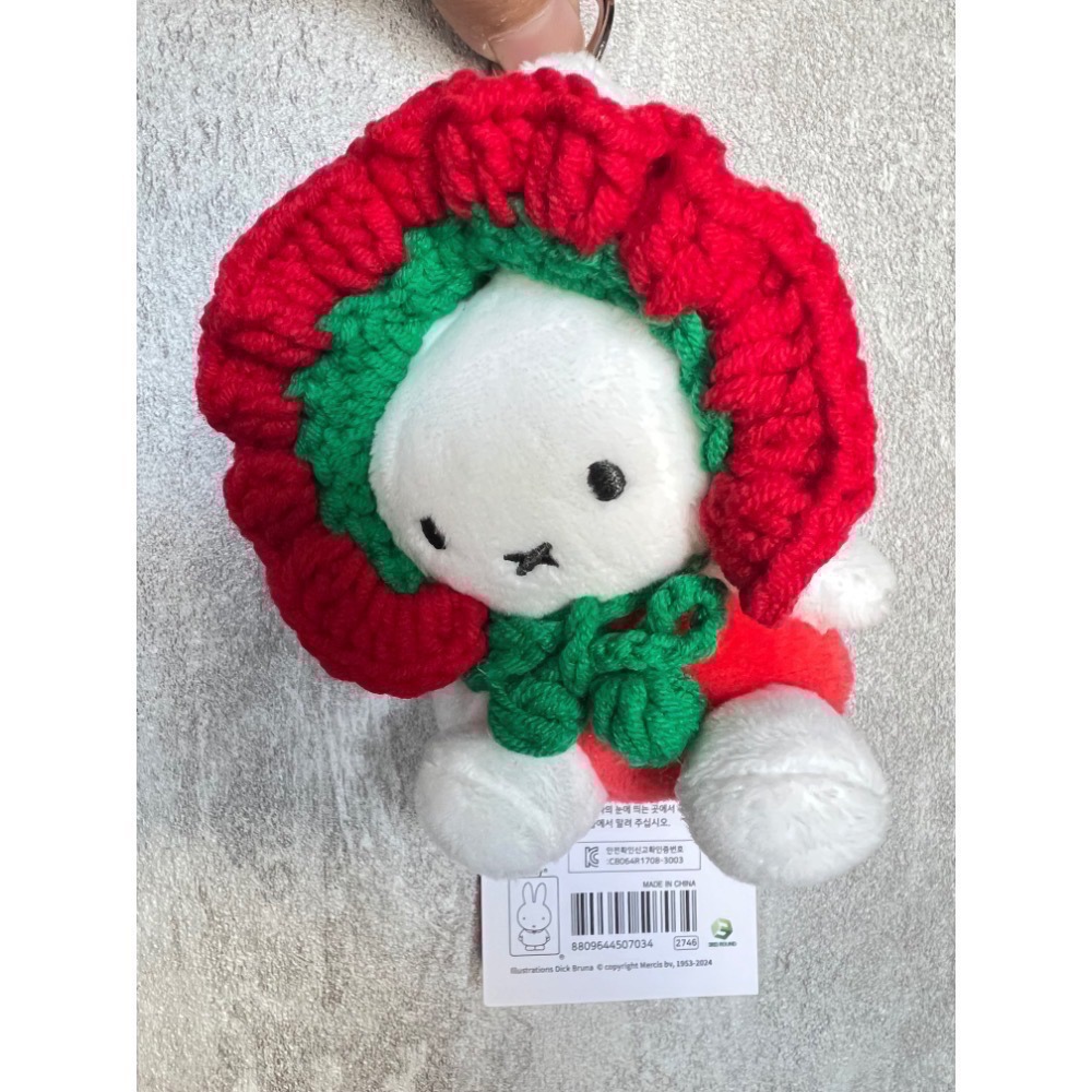 韓國🇰🇷聖水洞米菲兔專賣店 哭哭米菲大頭吊飾烤麵包米菲兔 烤焦針織帽米菲兔吊飾-規格圖11