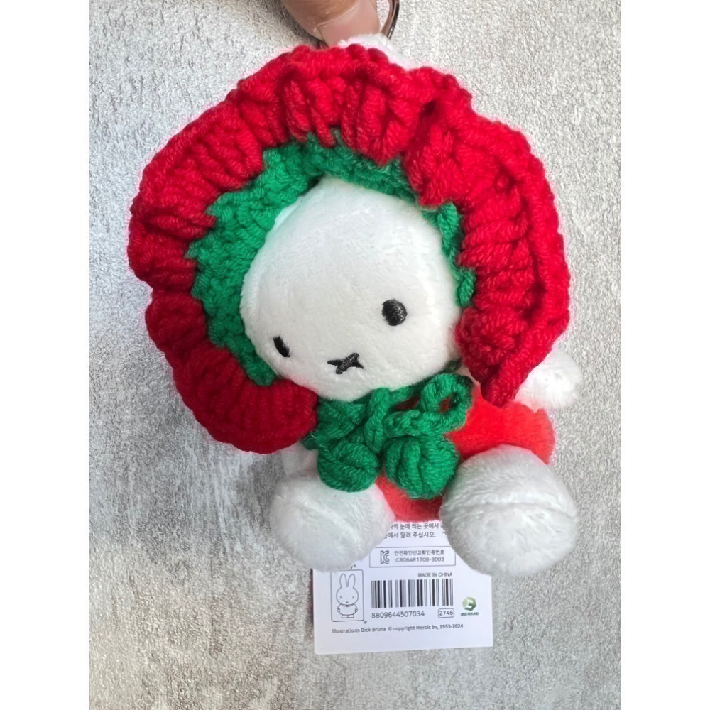 韓國🇰🇷聖水洞米菲兔專賣店 哭哭米菲大頭吊飾烤麵包米菲兔 烤焦針織帽米菲兔吊飾-規格圖8