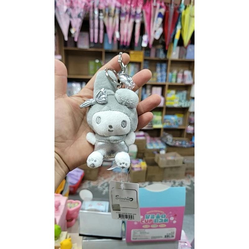 三麗鷗 韓國🇰🇷限定 銀色愛心8cm吊飾 凱蒂貓 帕恰狗 酷洛米 美樂蒂 布丁狗 大耳狗 現貨🔥-細節圖3