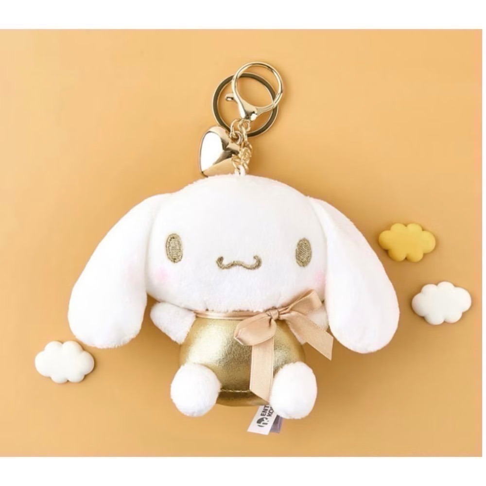 三麗鷗 韓國🇰🇷限定 金色/銀色愛心8cm吊飾 凱蒂貓 帕恰狗 酷洛米 美樂蒂 布丁狗 大耳狗 現貨🔥-細節圖3