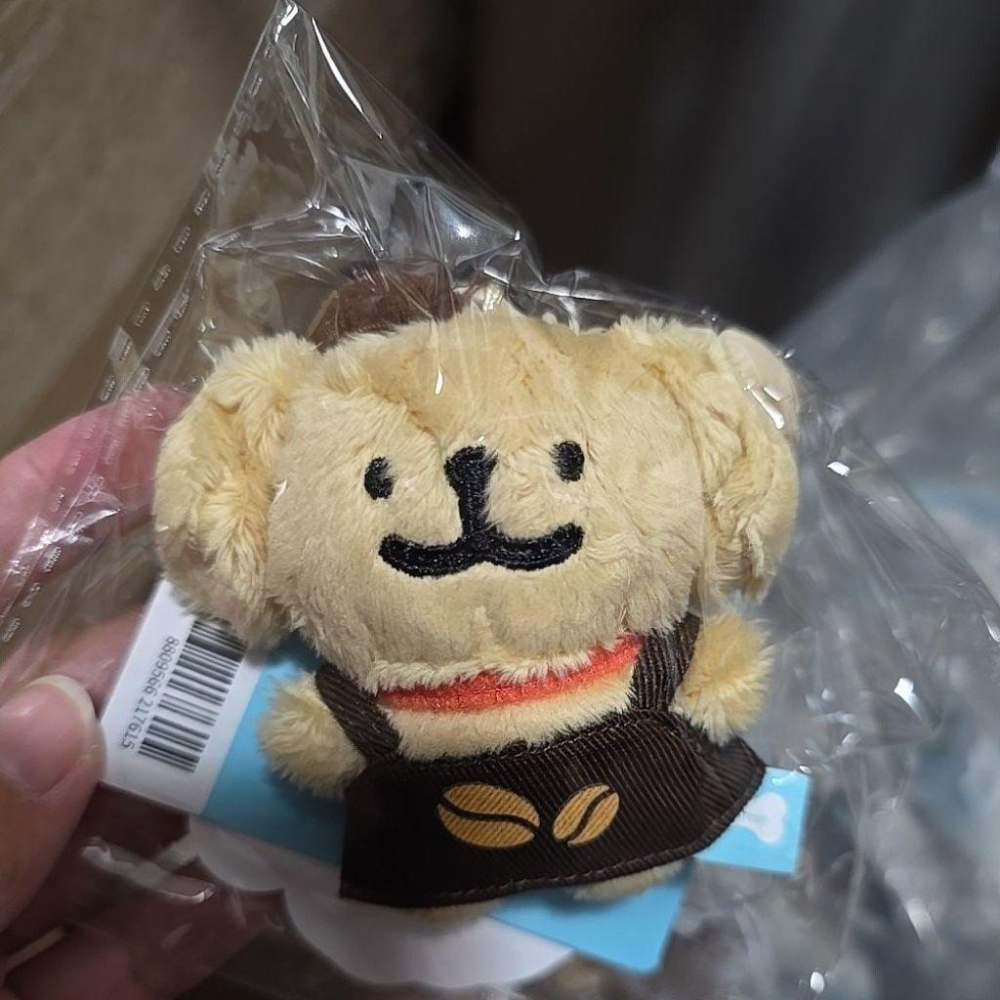 韓國🇰🇷線條小狗Maltese 8公分吊飾 小白 金毛-細節圖8