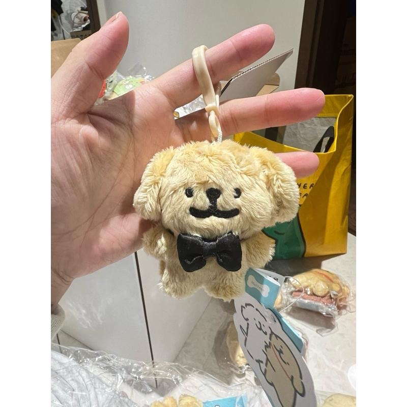 韓國🇰🇷線條小狗Maltese 8公分吊飾 小白 金毛-細節圖3
