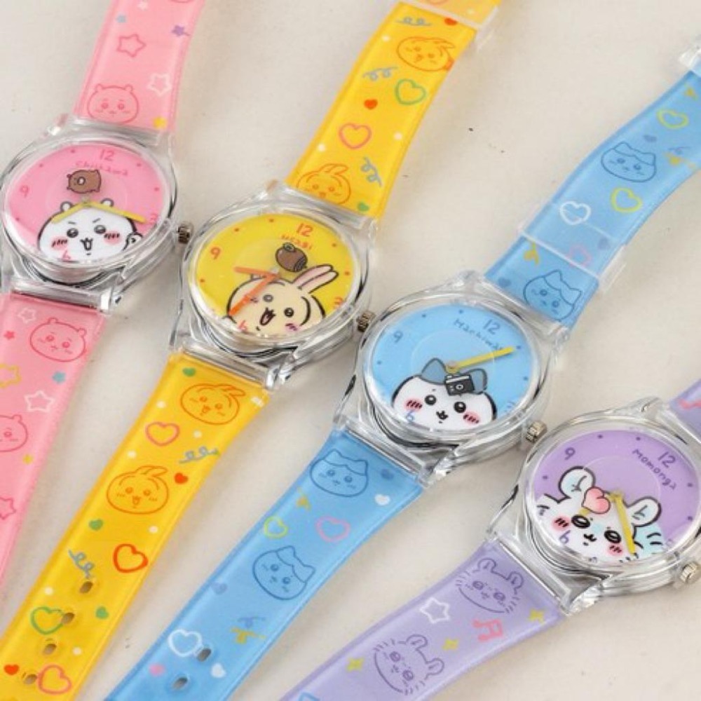 韓國🇰🇷吉伊卡哇 兒童手錶 吉伊 小八 烏薩奇 小桃-細節圖2