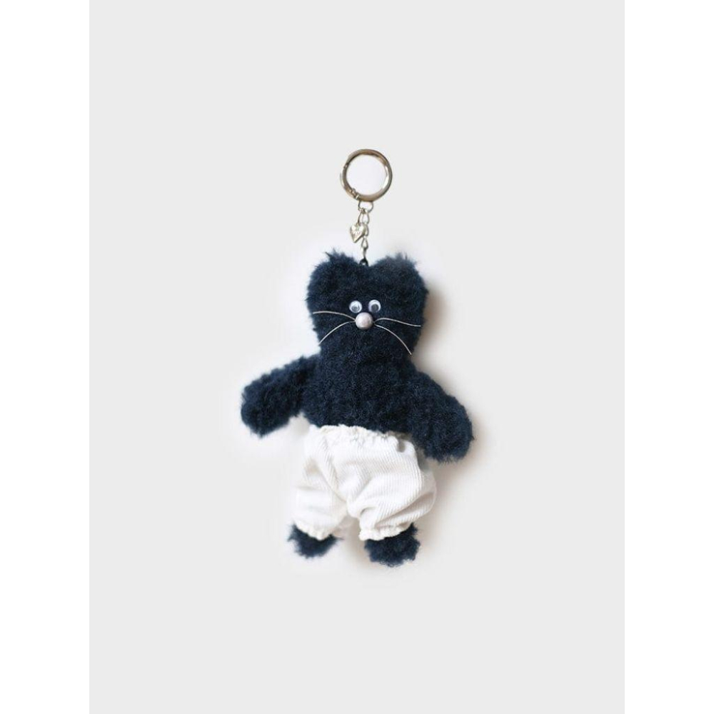 韓國🇰🇷Monamhee 深藍色Namhee 貓/BeBe貓/白毛珠珠項鍊/黑貓Beulpingi /GD權志龍-細節圖2