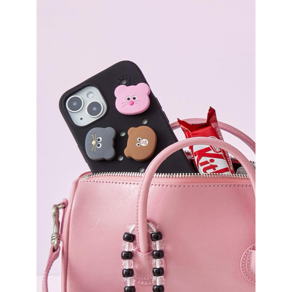 韓國🇰🇷Monamhee 深藍色Namhee 貓/BeBe貓/白毛珠珠項鍊/黑貓Beulpingi /GD權志龍-細節圖8