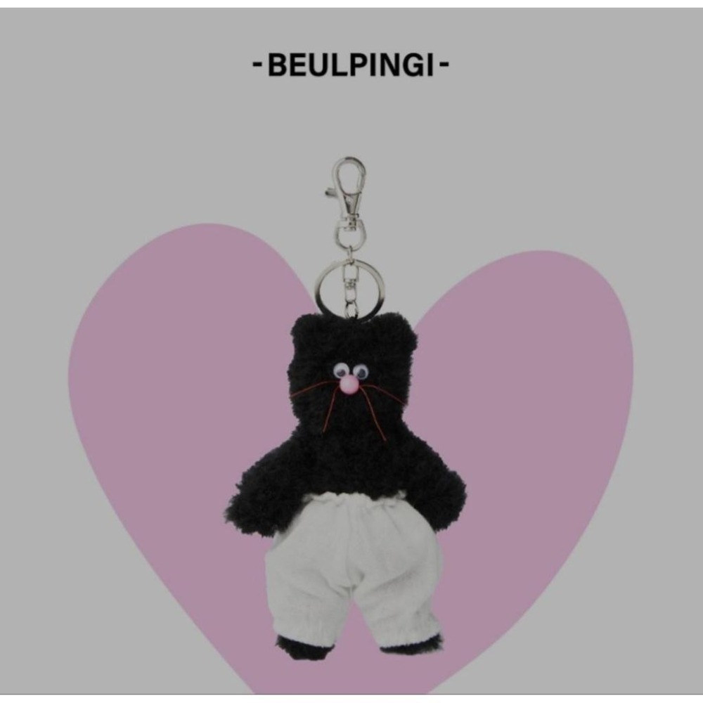 韓國🇰🇷Monamhee 深藍色Namhee 貓/BeBe貓/白毛珠珠項鍊/黑貓Beulpingi /GD權志龍-細節圖6