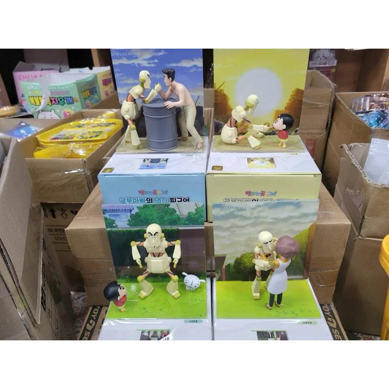 韓國🇰🇷 蠟筆小新 機器人系列公仔 美冴機器人 出清-細節圖3