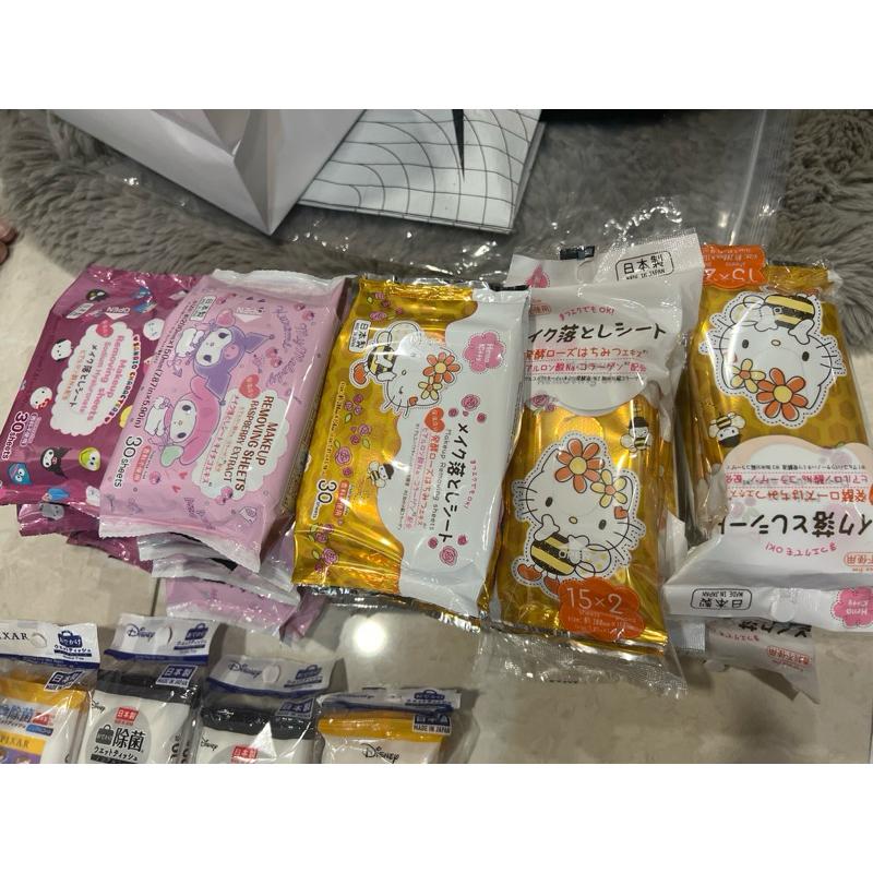 日本🇯🇵Hello Kitty 三麗鷗家族 卸妝棉 日本製-細節圖2