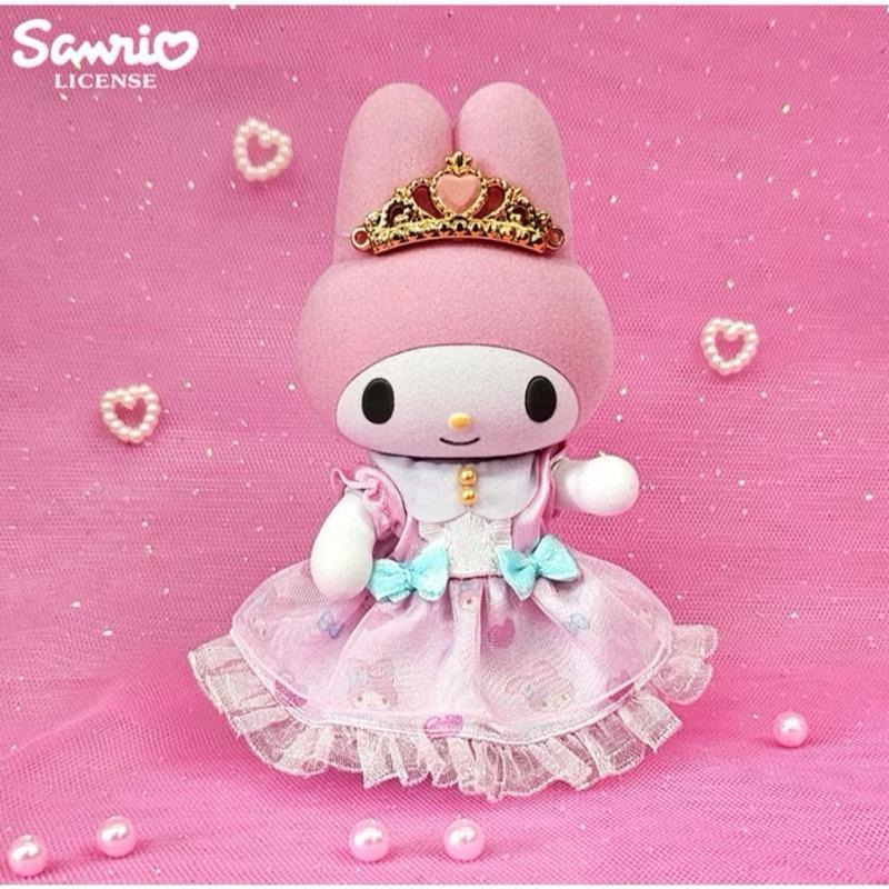 韓國🇰🇷三麗鷗華麗皇家公仔 凱蒂貓/庫洛米/大耳狗/美樂蒂/帕恰狗-細節圖3