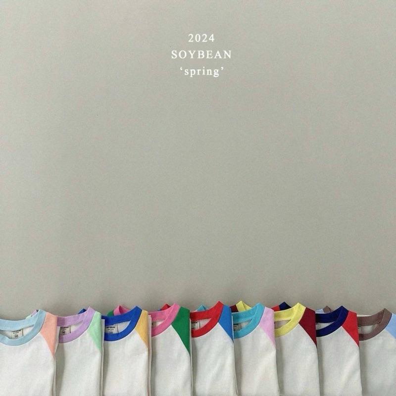 韓國🇰🇷soybean童裝撞色上衣-細節圖7