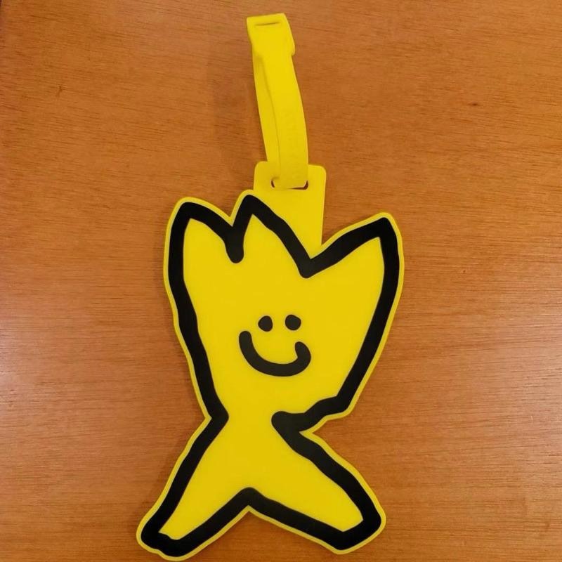 韓國🇰🇷Wacky Willy行李吊牌/小吊飾鑰匙圈 小花鑰匙圈-細節圖2