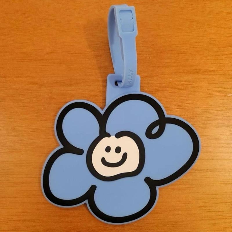 韓國🇰🇷Wacky Willy行李吊牌/小吊飾鑰匙圈 小花鑰匙圈-細節圖3