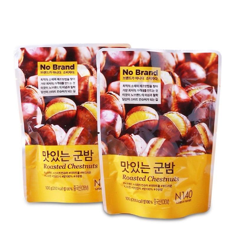 韓國🇰🇷No brand烤栗子🌰 100g 現貨-細節圖2