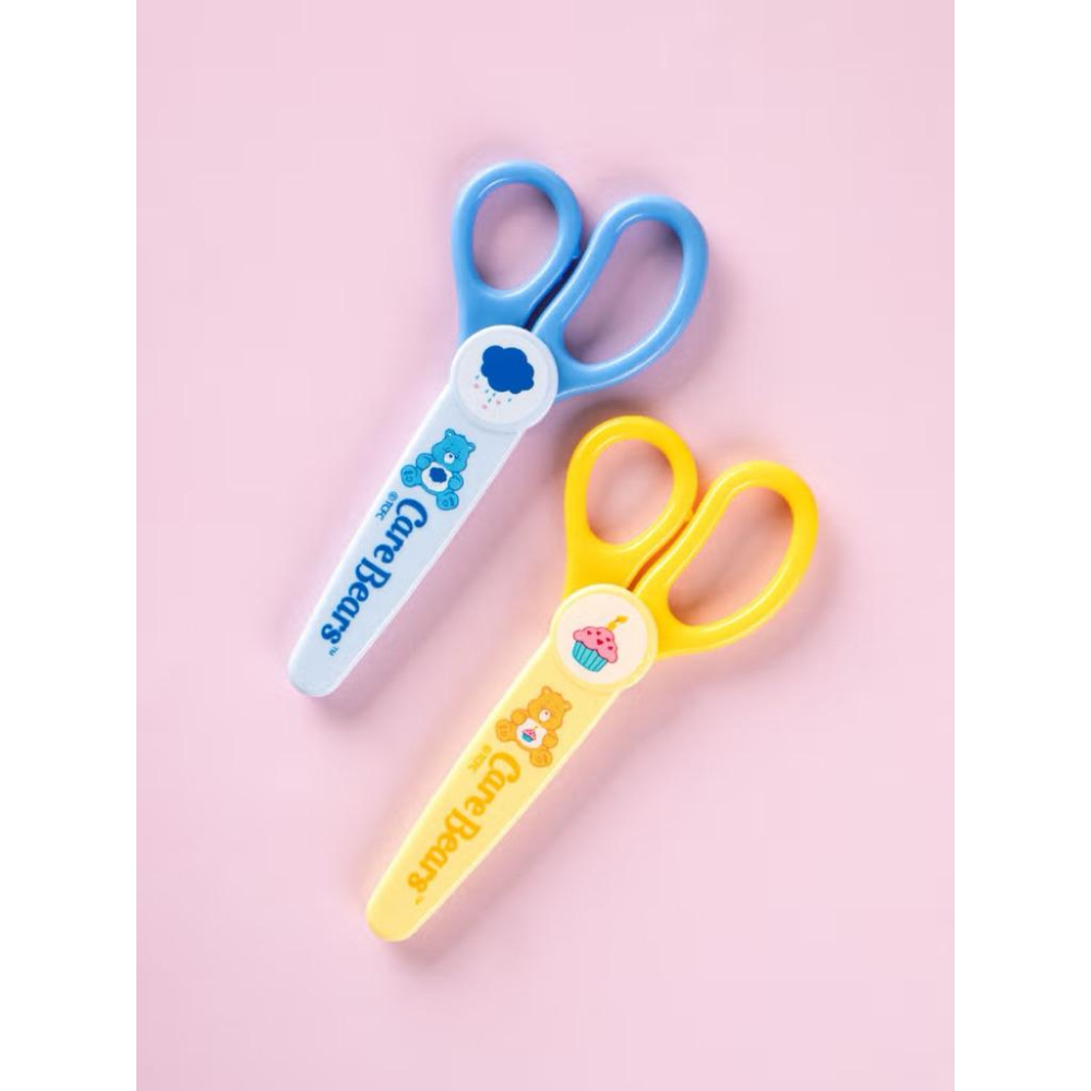 韓國🇰🇷大創 Care bear B鉛筆12入 安全剪刀兩入組 兒童剪刀兩入組-細節圖5