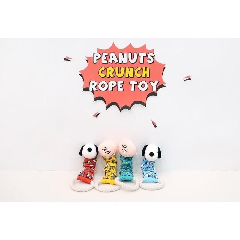 韓國🇰🇷Snoopy耐咬拉扯玩具 Crunch rope toy-細節圖2