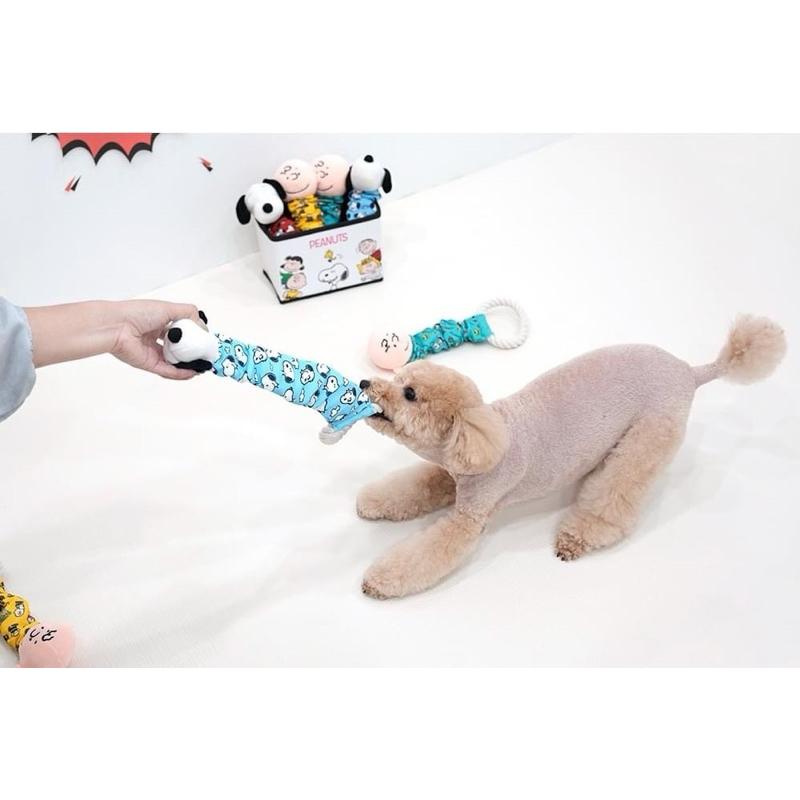 韓國🇰🇷Snoopy耐咬拉扯玩具 Crunch rope toy-細節圖3