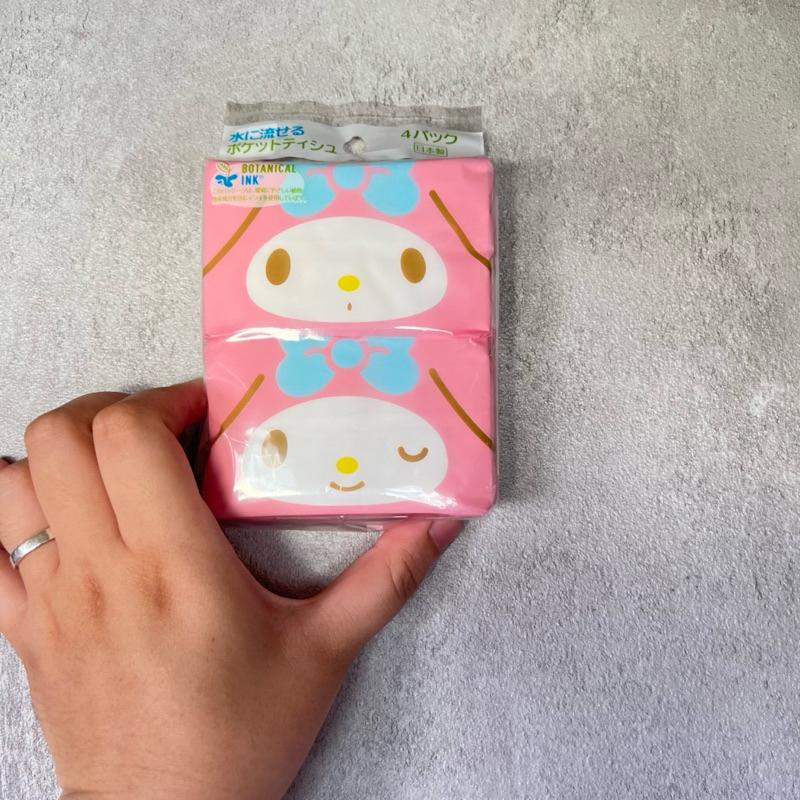 日本🇯🇵三麗鷗 吉伊卡哇 瑪利歐 面紙 四入組/六入組-細節圖3