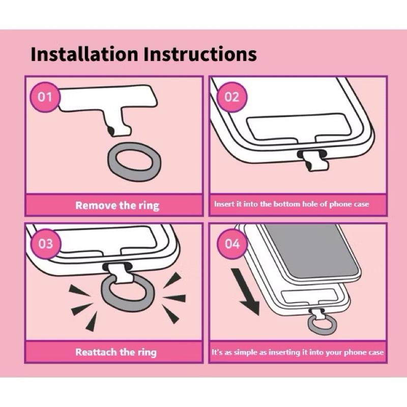 韓國🇰🇷吉伊卡哇 手機吊環 扣環 現貨-細節圖3