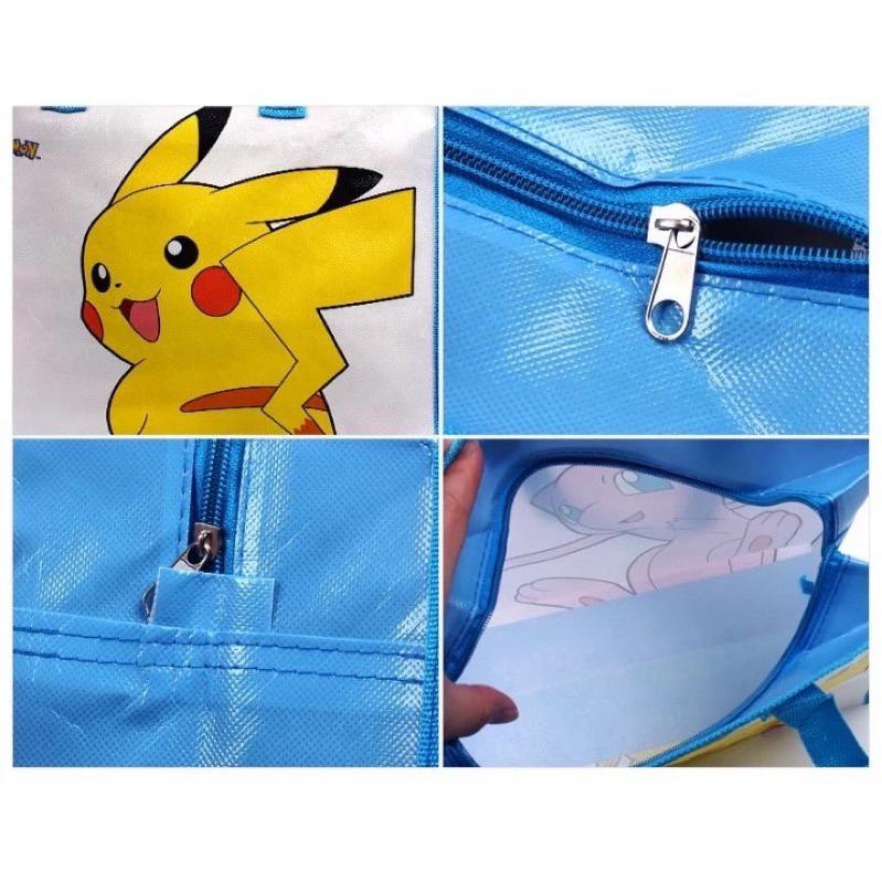 韓國🇰🇷吉伊卡哇 寶可夢 帆布手提購物袋-細節圖7