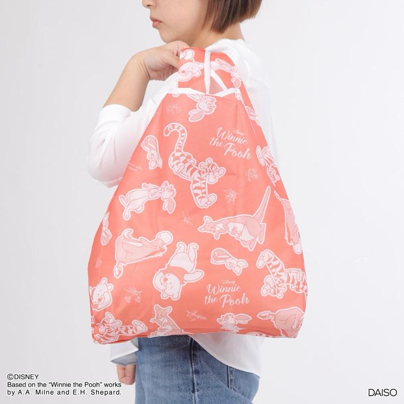 日本🇯🇵大創 迪士尼收納購物袋 米奇 維尼-細節圖8