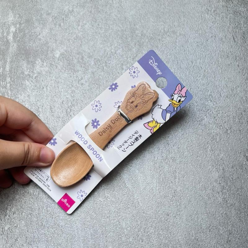 日本🇯🇵大創 迪士尼 米奇 米妮 唐老鴨 黛西 木湯匙-細節圖6