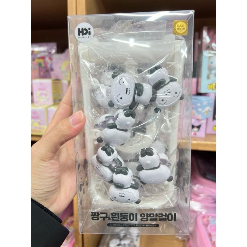 韓國🇰🇷蠟筆小新熊貓裝系列 夾鏈袋16入 小夾子兩件組 原價出清-細節圖4