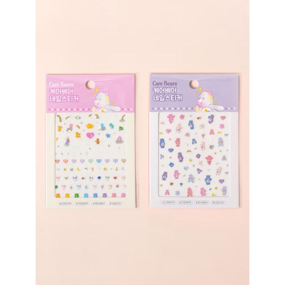 韓國🇰🇷指甲貼 迪士尼 奇奇蒂蒂 Dumbo  Care bear 指甲貼-細節圖3