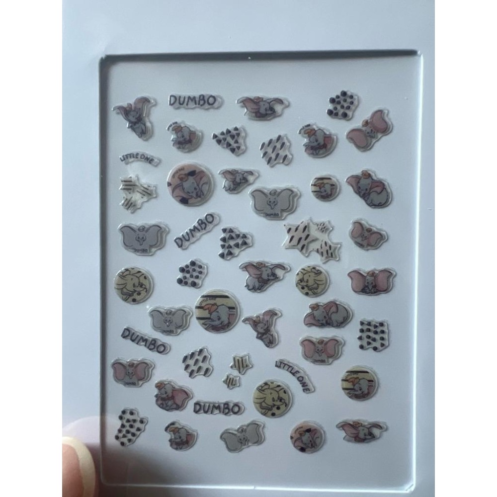 韓國🇰🇷指甲貼 迪士尼 奇奇蒂蒂 Dumbo  Care bear 指甲貼-細節圖6