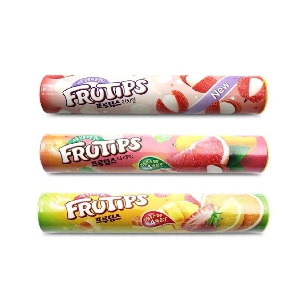 韓國🇰🇷 Frutips黑嘉麗軟糖 荔枝軟糖 綜合水果 檸檬🍋芒果🥭草莓🍓橘子🍊葡萄柚 140g-細節圖2