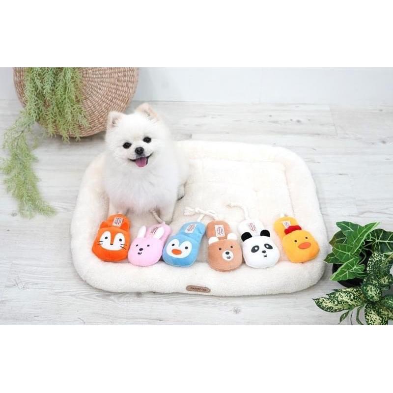 韓國🇰🇷Parisdog 動物拖鞋藏食繩結玩具-細節圖2