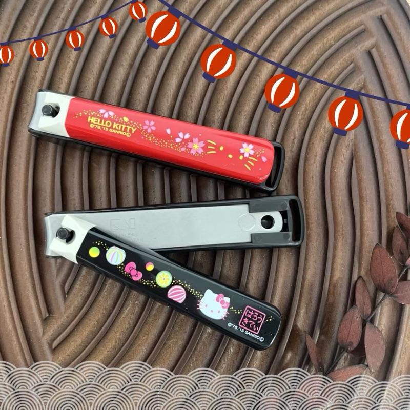 日本🇯🇵Lai貝印 Hello Kitty 凱蒂貓日本製 指甲剪M號 富士山🗻/夏日慶典🎈/紅色櫻花🌸-細節圖2