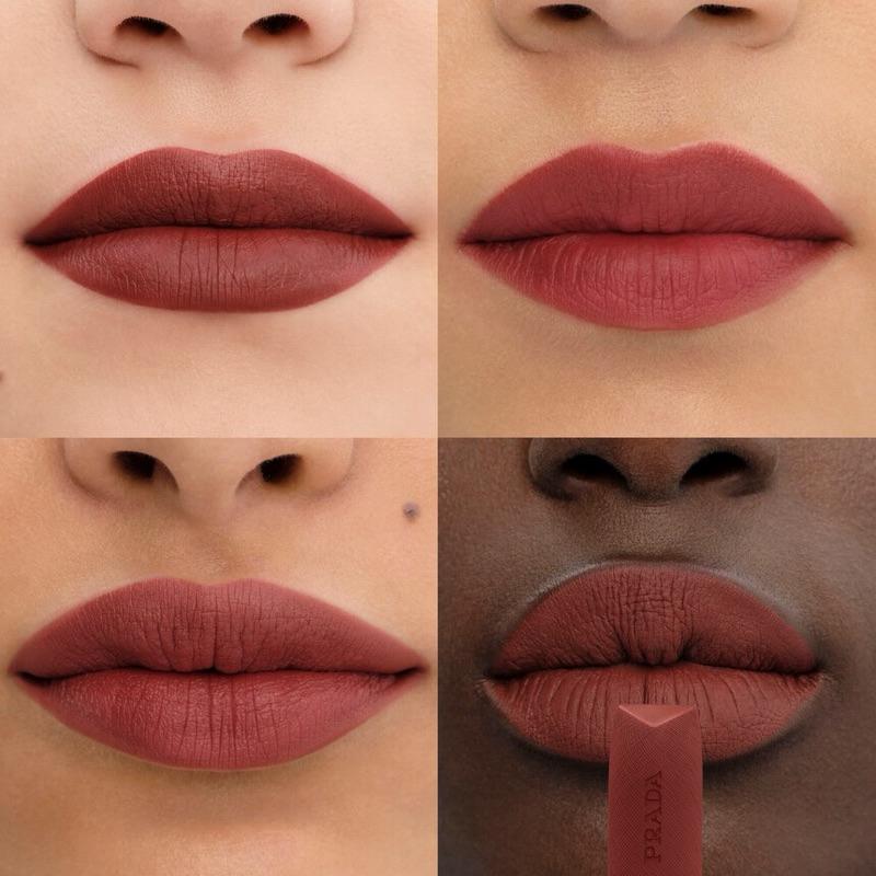 韓國🇰🇷免稅店Prada潤唇膏U000寶寶藍/ U001薄荷綠/U002香蕉黃/尼龍柔霧唇膏（免稅店購入無提袋）-細節圖7