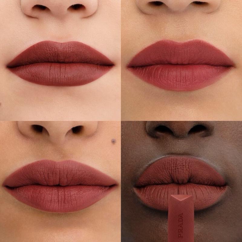 韓國🇰🇷免稅店Prada潤唇膏U000寶寶藍/ U001薄荷綠/U002香蕉黃/尼龍柔霧唇膏（免稅店購入無提袋）-細節圖7