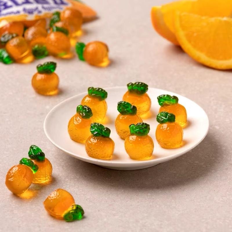 韓國🇰🇷No Brand 水果軟糖 葡萄🍇鳳梨🍍 現貨在台-細節圖2