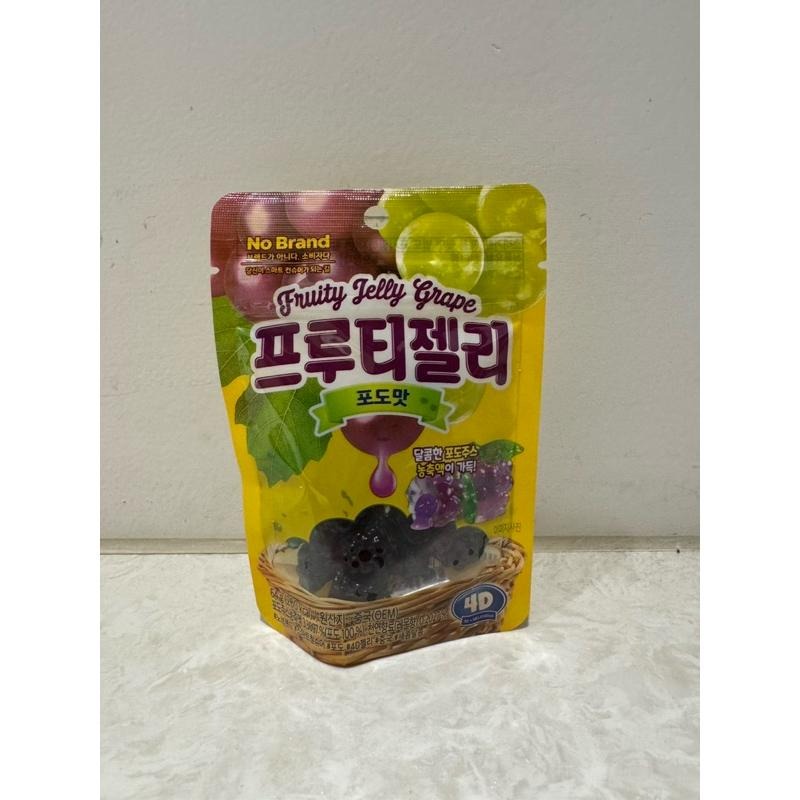 韓國🇰🇷No Brand 水果軟糖 葡萄🍇鳳梨🍍 現貨在台-細節圖3