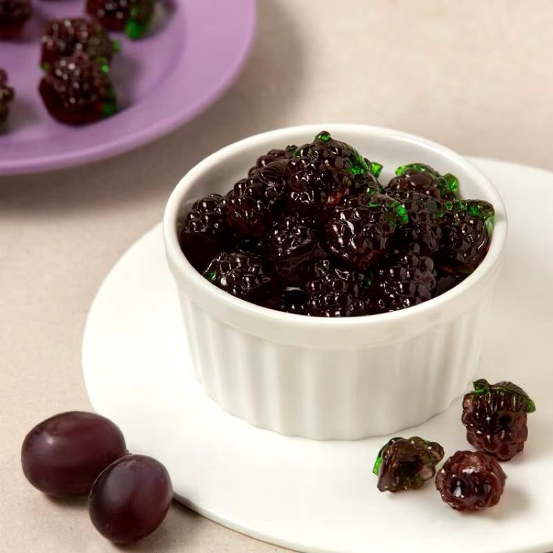 韓國🇰🇷No Brand 水果軟糖 葡萄🍇鳳梨🍍 現貨在台-細節圖6