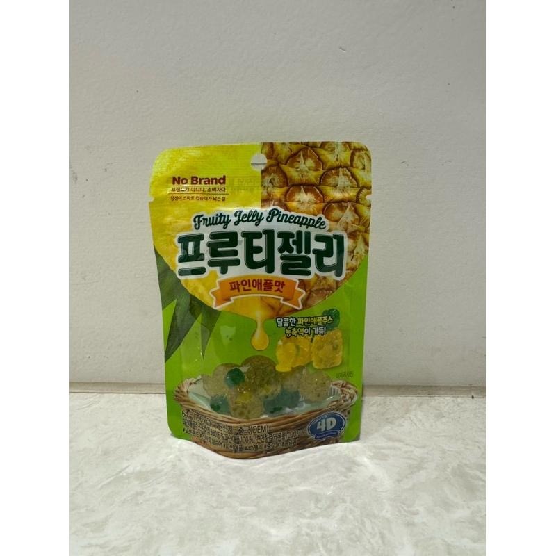 韓國🇰🇷No Brand 水果軟糖 葡萄🍇鳳梨🍍 現貨在台-細節圖4