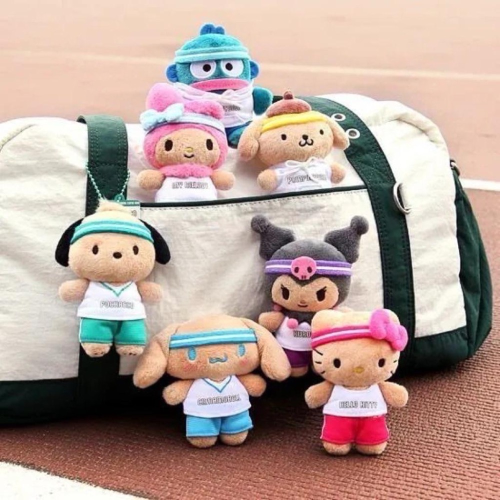 現貨在台 OY x三麗鷗 Cute run路跑聯名吊飾 庫洛米 美樂蒂 大耳狗  人魚漢頓-細節圖2