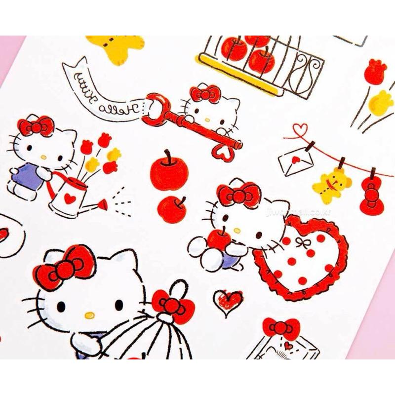 韓國🇰🇷三麗鷗紋身貼紙 轉印貼紙 凱蒂貓/庫洛米/大耳狗/三麗鷗家族/美樂蒂/帕恰狗-細節圖7