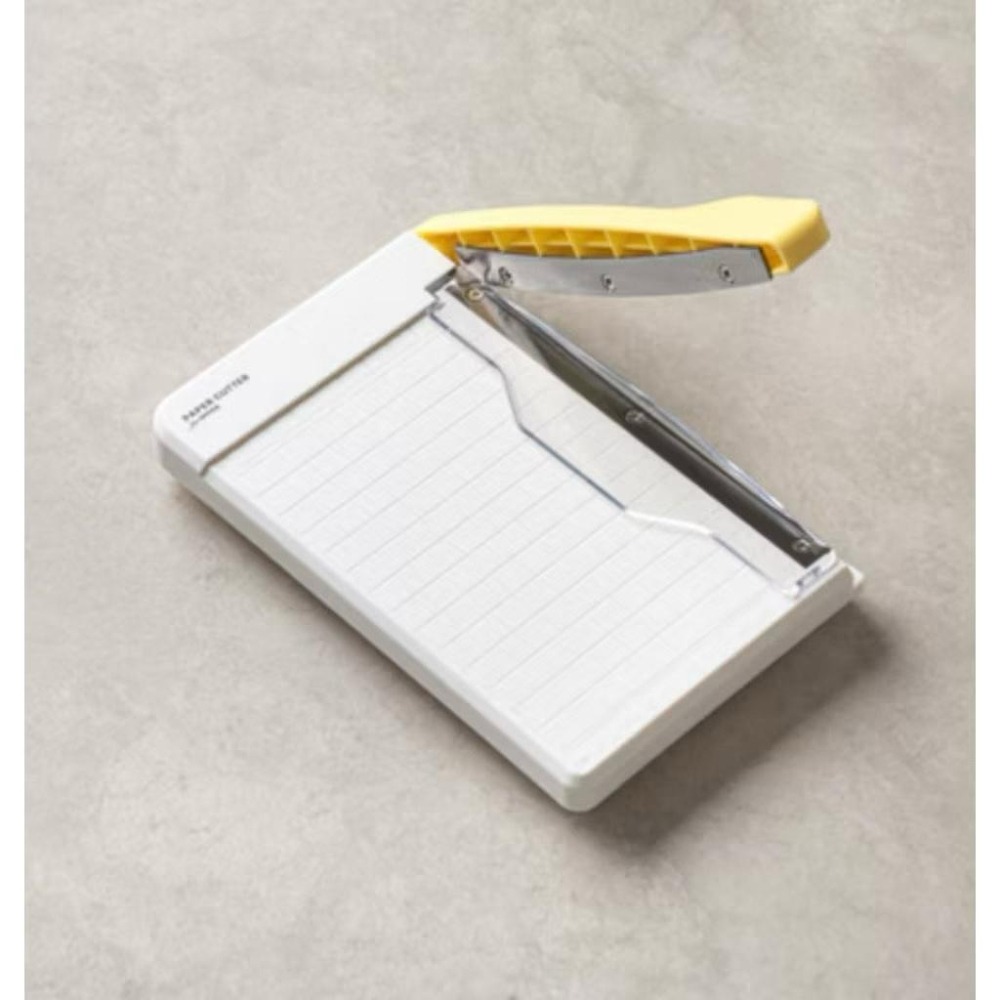 韓國🇰🇷大創 紙張切割器A5/A6 簡易版滑軌 可愛裁刀-細節圖6