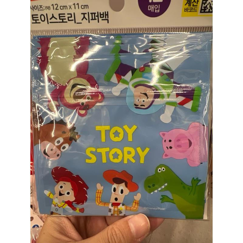 韓國🇰🇷大創皮克斯夾鏈袋 三眼怪/熊抱哥/玩具總動員-細節圖2