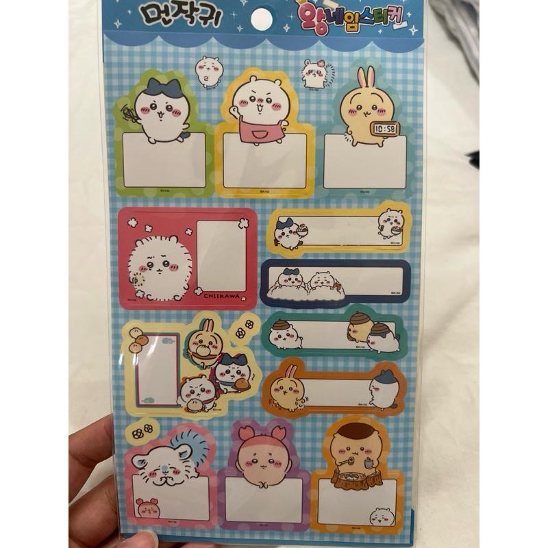 韓國🇰🇷吉伊卡哇/自嘲熊 姓名貼 現貨在台-細節圖4