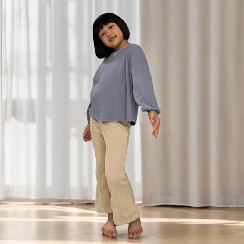 韓國🇰🇷 minikin冬天刷毛喇叭褲-細節圖6