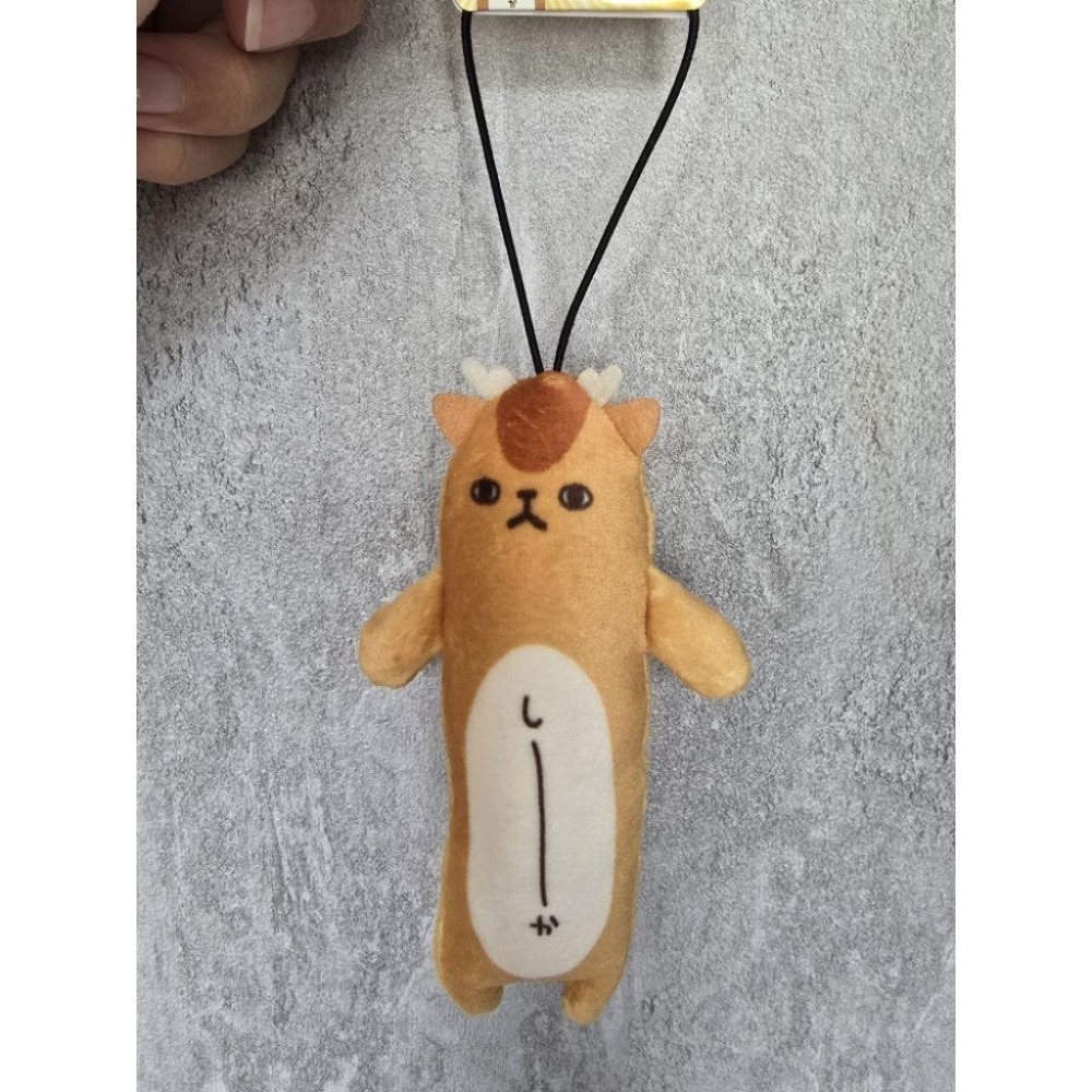 日本各地土產吊飾 山梨貓拉麵 富士山柴犬 shika鹿 河口湖貓貓-細節圖3