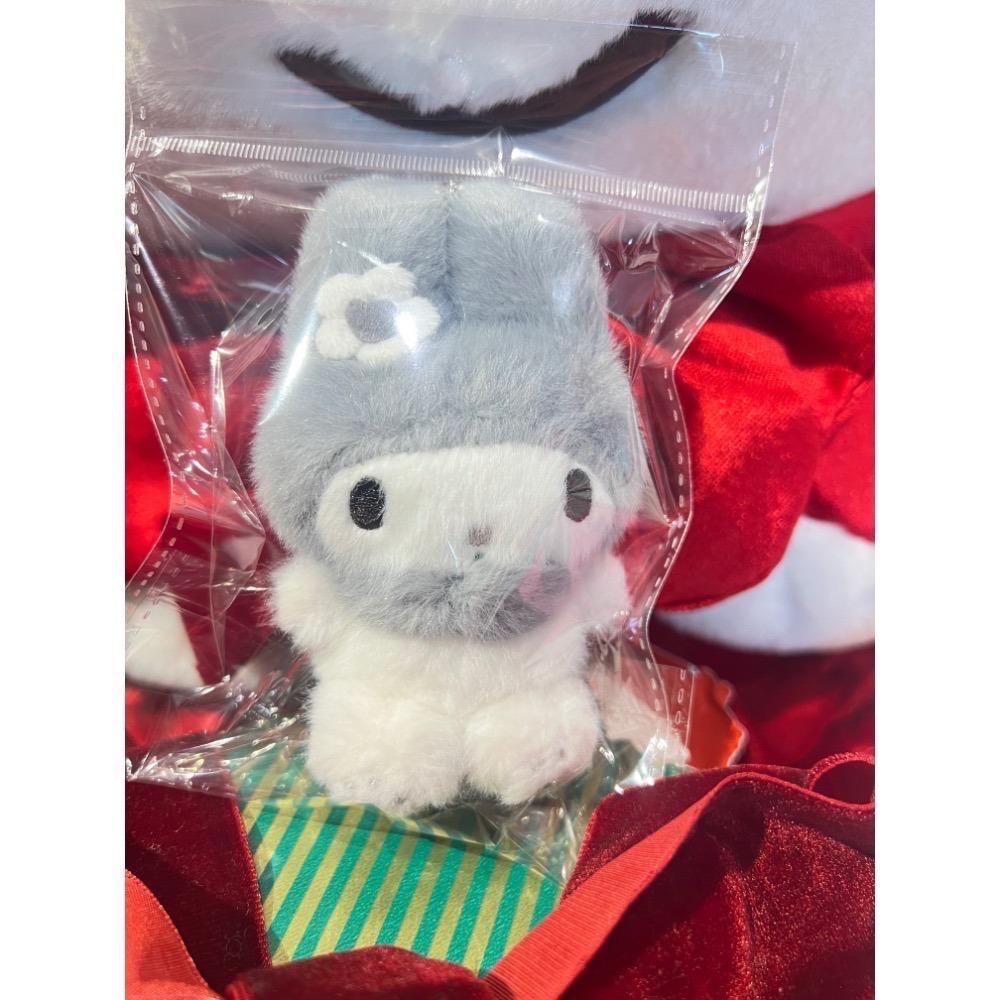 韓國三麗鷗正版灰色系列 8CM娃娃吊飾-細節圖2