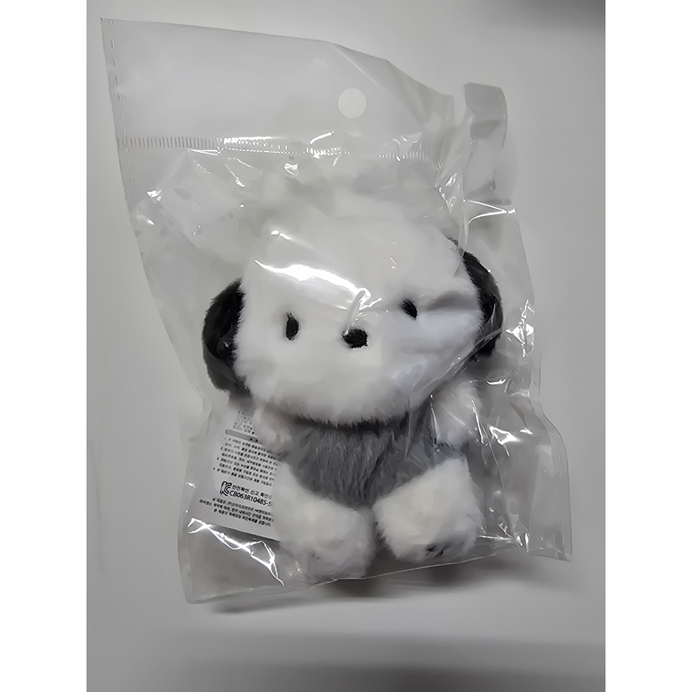 韓國三麗鷗正版灰色系列 8CM娃娃吊飾-規格圖5