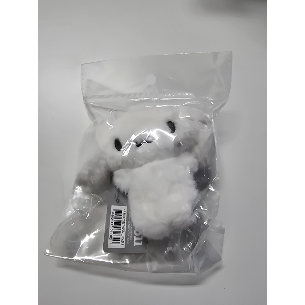 韓國三麗鷗正版灰色系列 8CM娃娃吊飾-規格圖5