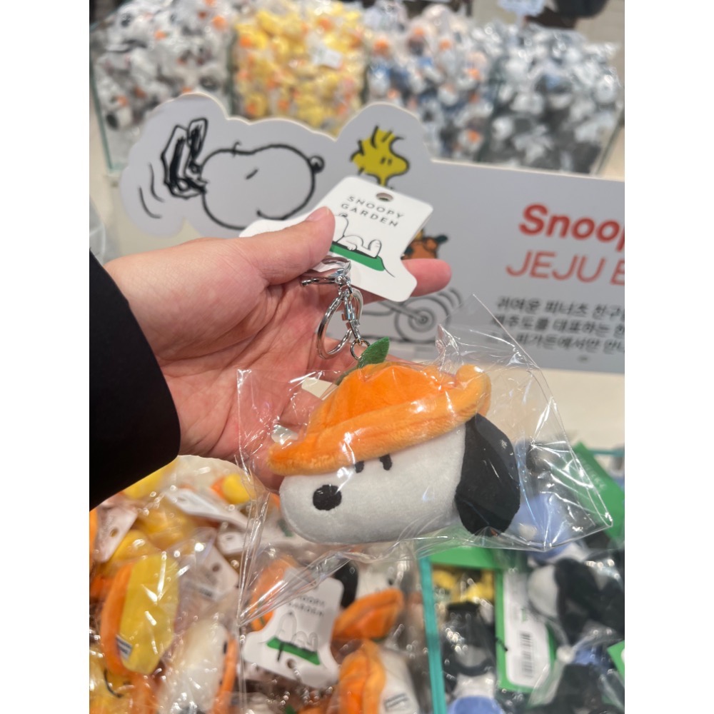 橘子帽大頭史努比