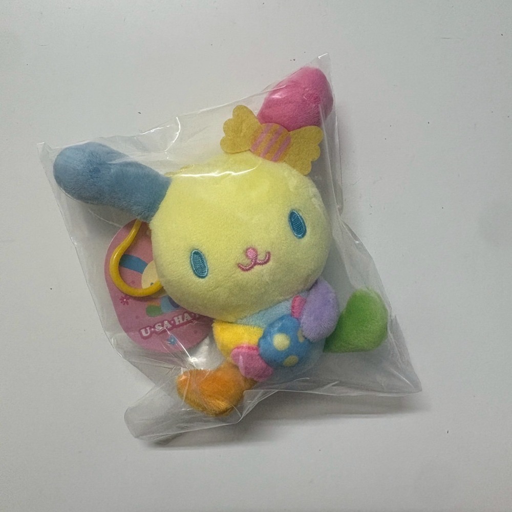 韓國限定三麗鷗花小兔13公分吊飾可愛包包吊飾療癒小物髮圈大腸圈-規格圖2